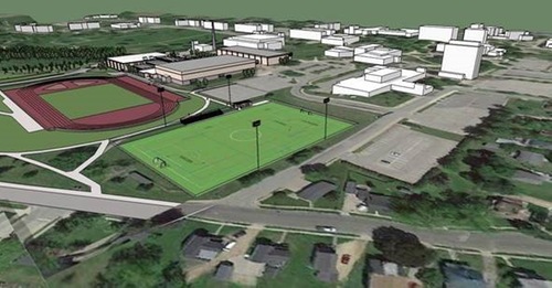 Turf field to be added at corner of Jay St. and Southwest Rd.