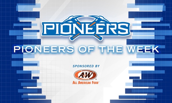 Pioneers name athletes of the week, Pratl earns WIAC honor