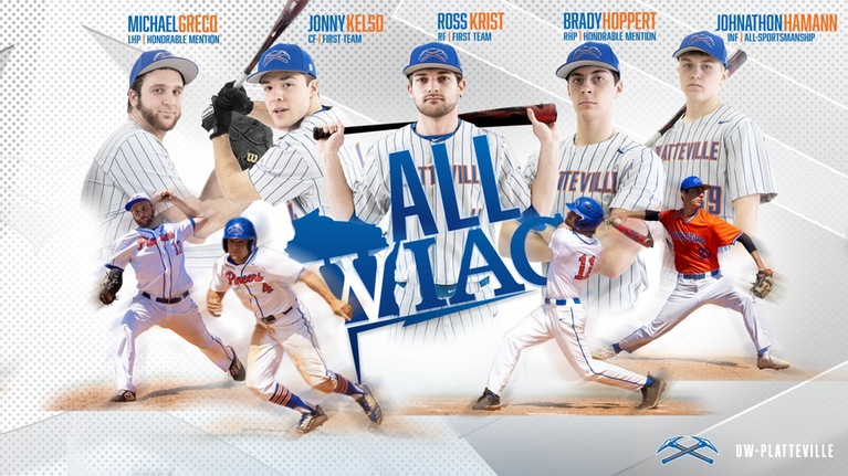 Five Pioneers named All-WIAC for baseball