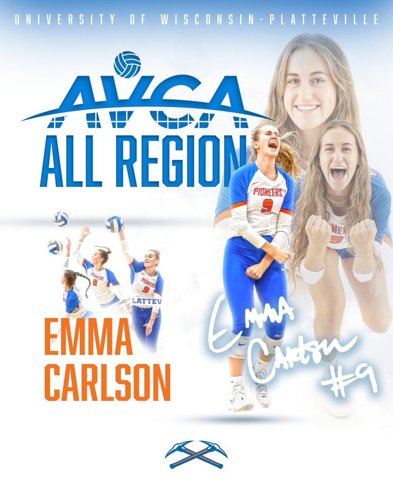 Carlson Named To All-Region Team
