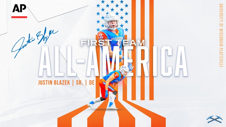 Blazek Named Associated Press First Team All-American